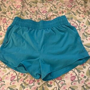 All in Motion Turquoise Women's Athletic Shorts